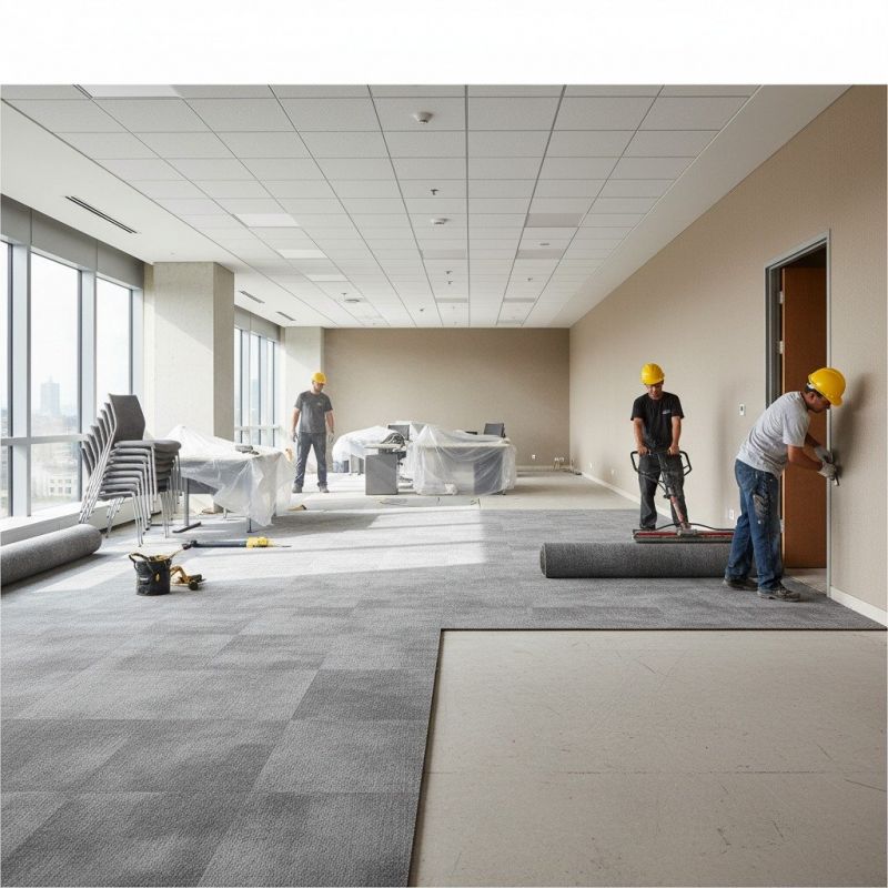 Our team working on Flooring Service projects in Encinitas, CA