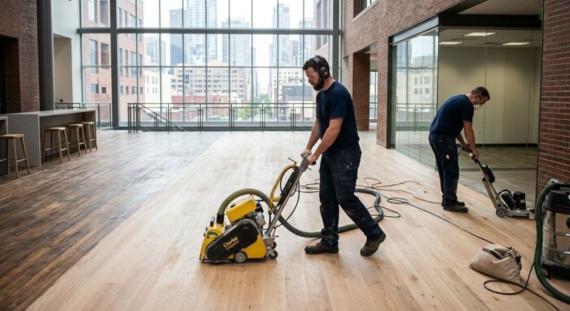 Commercial Hardwood Service in Poway, CA