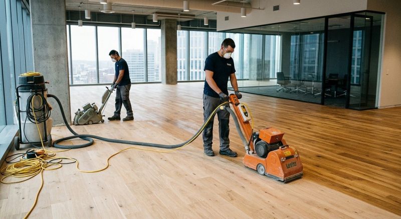 Commercial Hardwood Service in Santee, CA