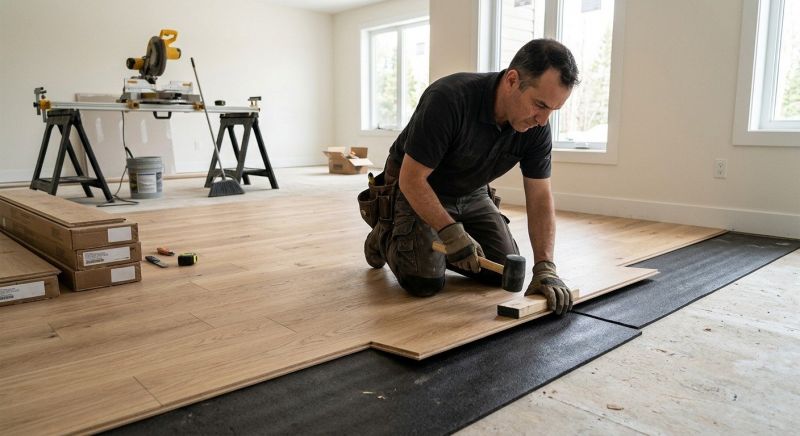 Engineered Wood Installation in Encinitas, CA