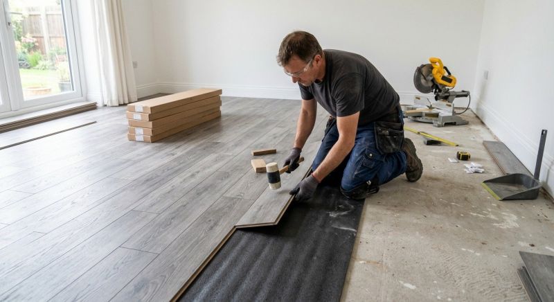 Laminate Floor Installation in Del Mar, CA