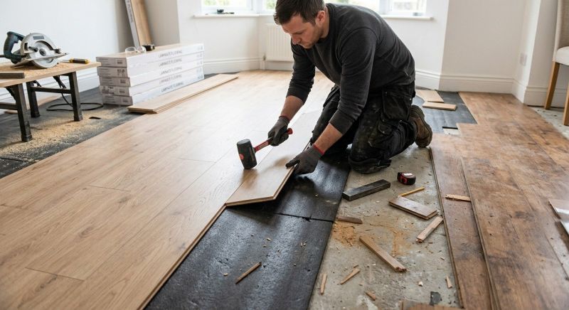 Laminate Floor Installation in Del Mar, CA