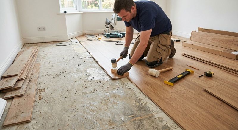Laminate Floor Installation in Fallbrook, CA