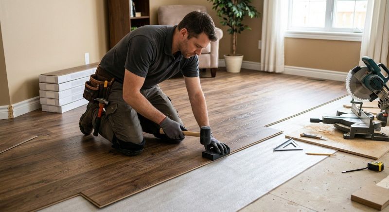 Laminate Floor Installation in La Jolla, CA