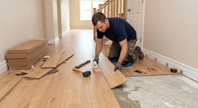 Laminate Floor Installation in Valley Center, CA