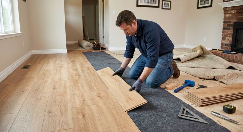 Laminate Floor Remodeling in Encinitas, CA