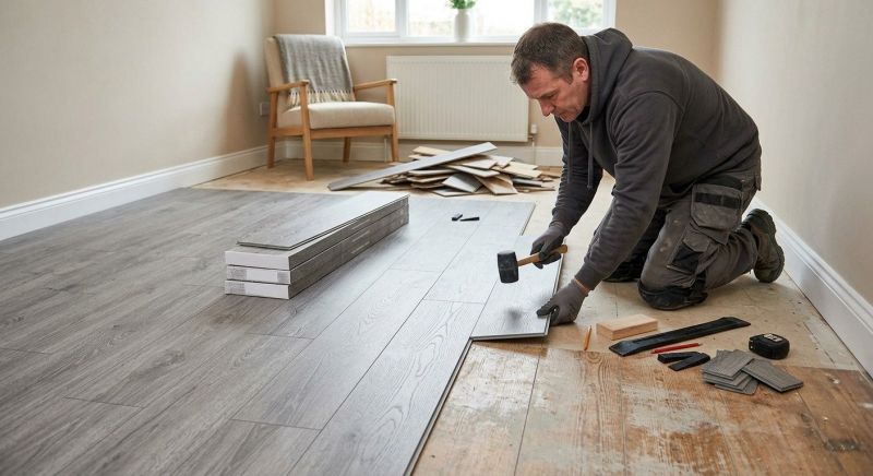 Laminate Floor Replacement in Fallbrook, CA