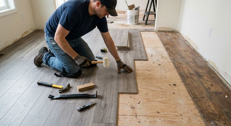 Laminate Floor Replacement in San Marcos, CA