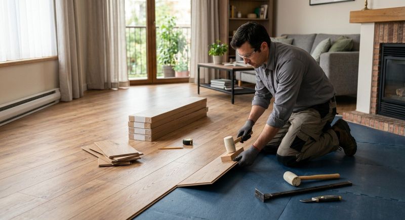 Laminate Wood Installation in Encinitas, CA