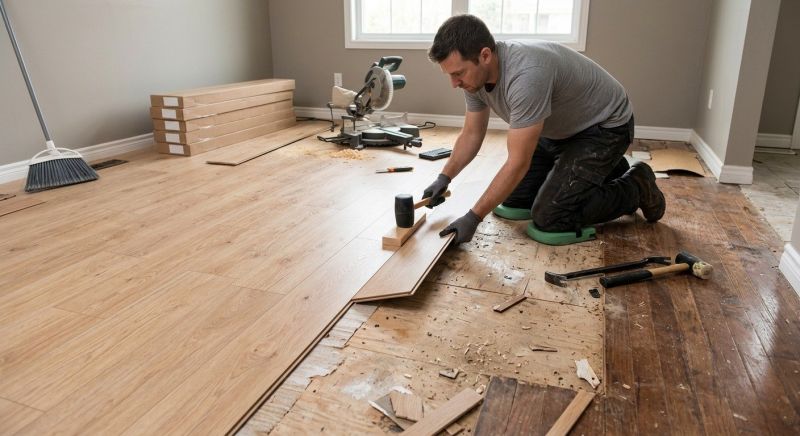 Laminate Wood Installation in Encinitas, CA