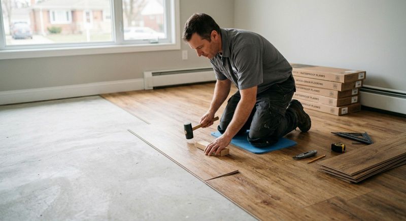 Linoleum Floor Installation in Carlsbad, CA