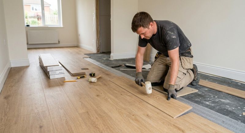 Linoleum Floor Installation in Lakeside, CA