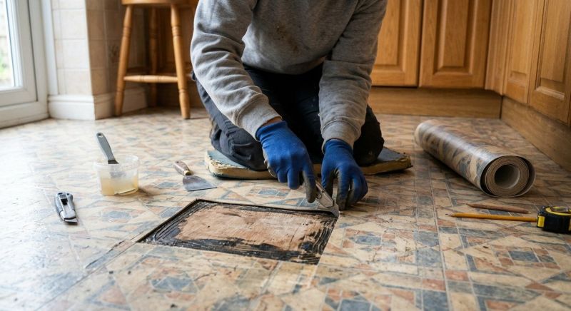 Linoleum Floor Installation in San Diego County, CA