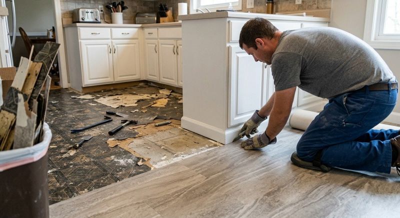 Linoleum Floor Installation in Santee, CA