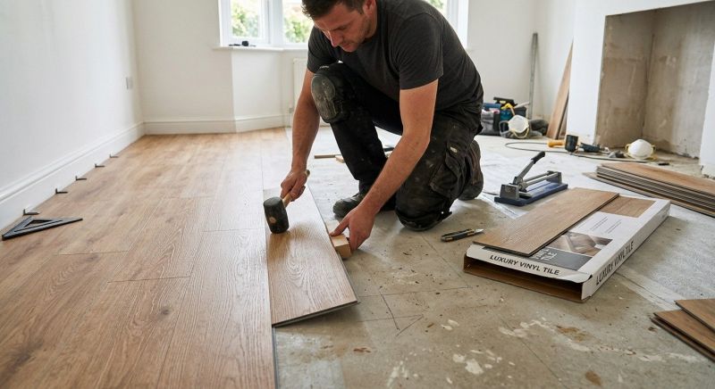 Lvt Flooring Installation in Vista, CA