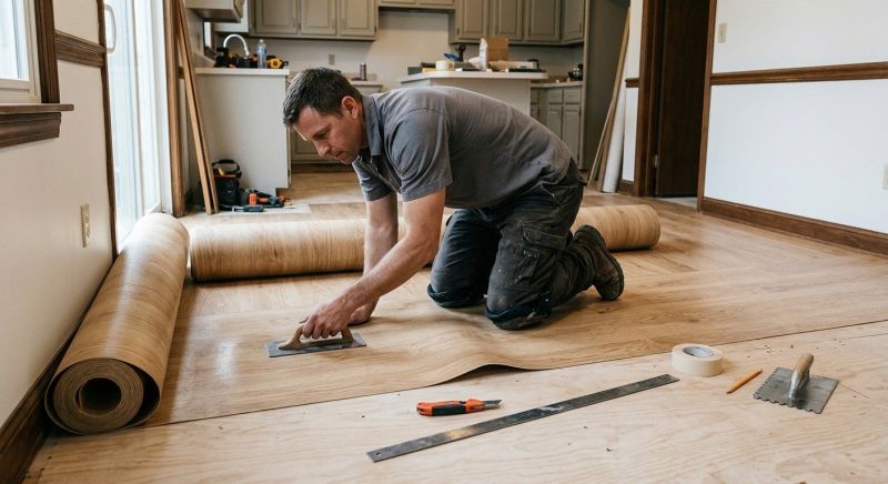 Sheet Flooring Installation in La Jolla, CA