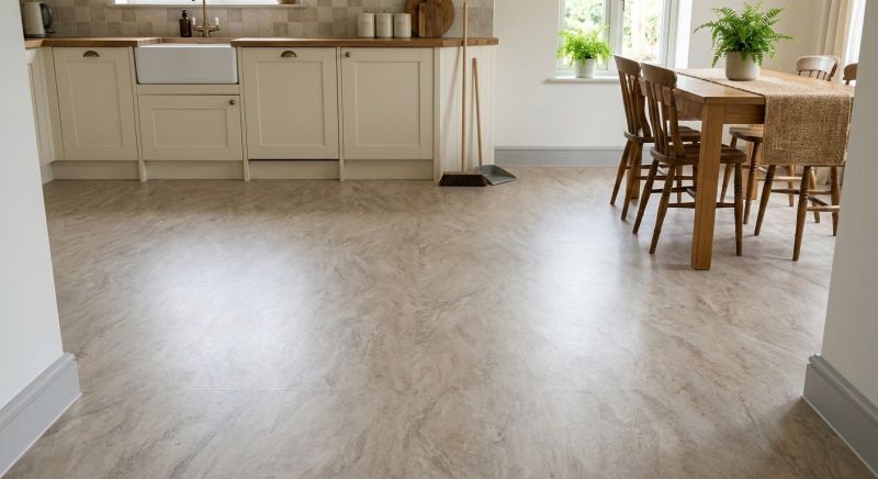 Sheet Linoleum Installation in San Marcos, CA