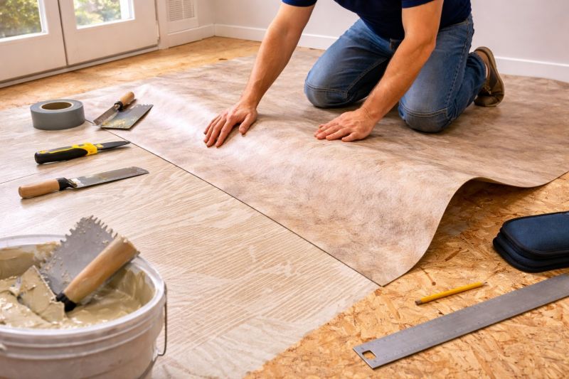 Sheet Vinyl Installation in Ramona, CA